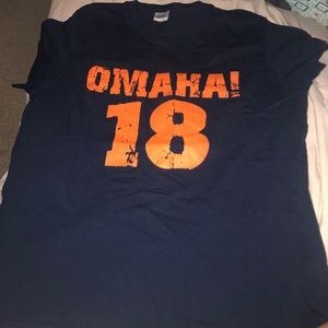 OMAHA! #18 Navy blue t-Shirt